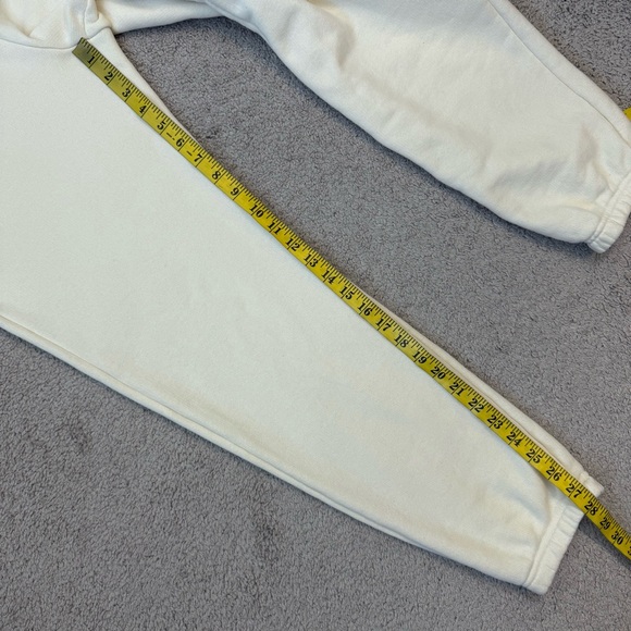 Rag & Bone French Terry Jogger Sweatpants Cream Ivory S - Picture 9 of 9